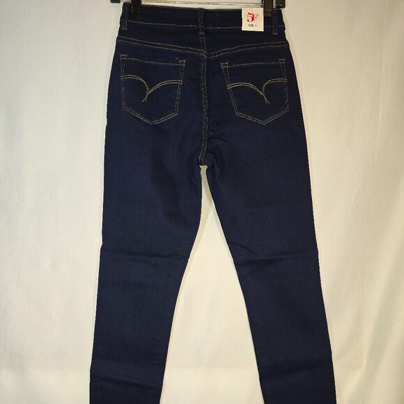Dark Denim Wash Stretchy Skinny jeans - Picture 3 of 3